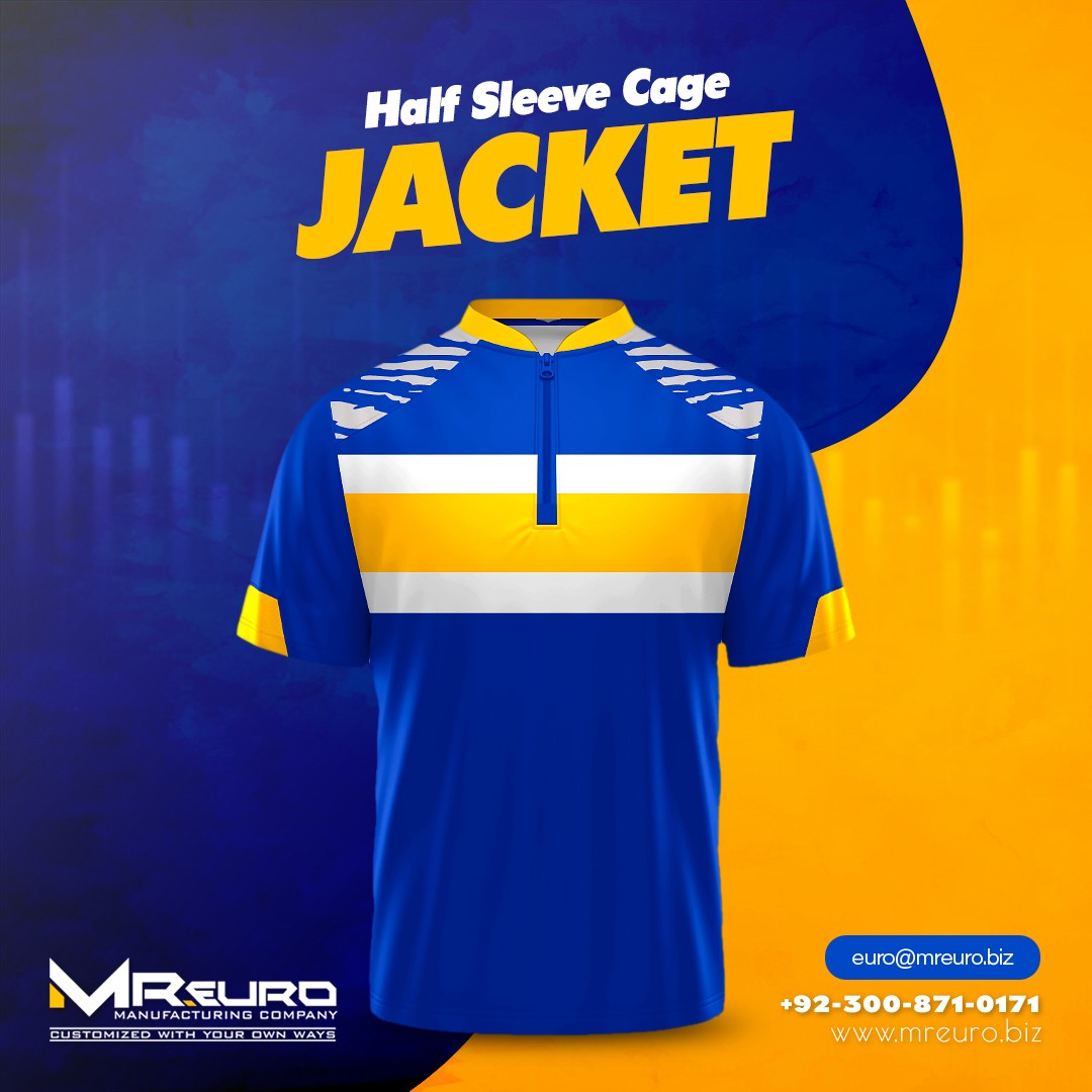 Sublimation Short Sleeve Cage Jacket