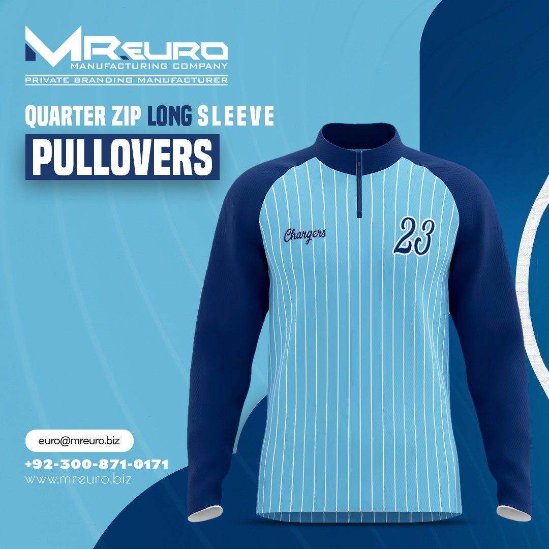 Pullovers Quarter Zip Long Sleeve