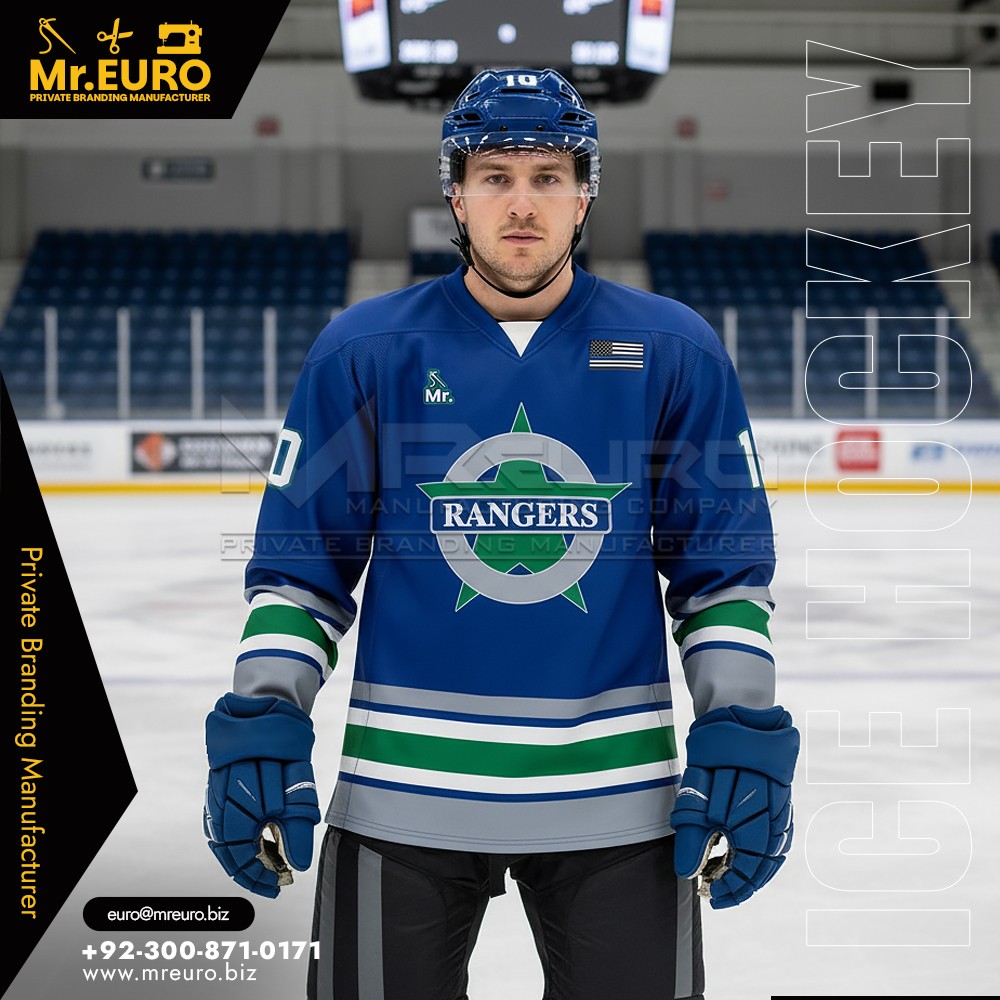 Classic Ice Hockey Jersey Team Ready Design