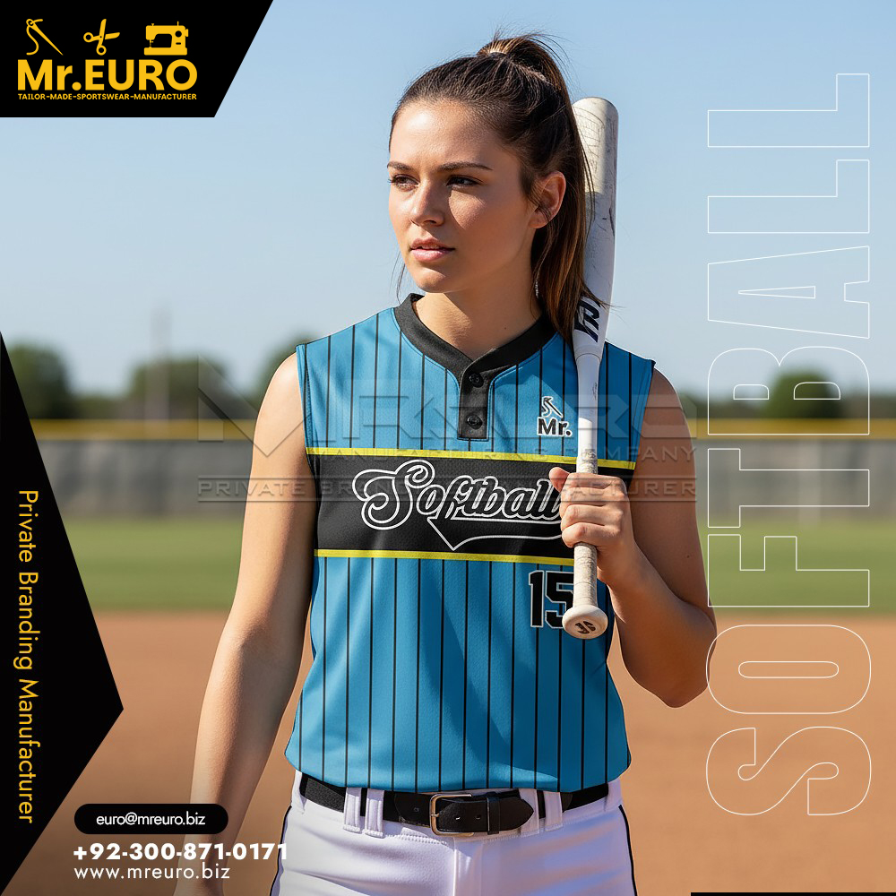 Softball 2 Button Sleeveless