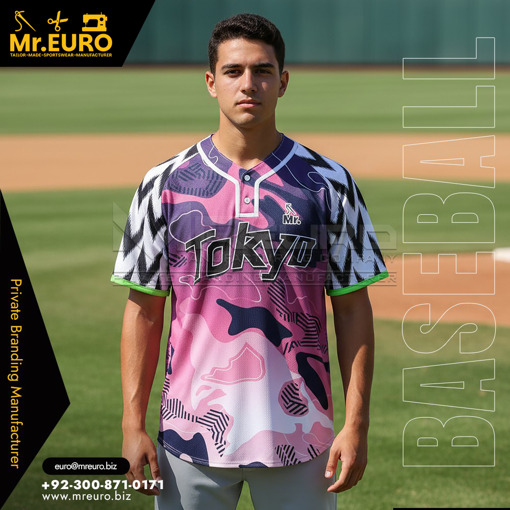 2 Button Baseball Jersey