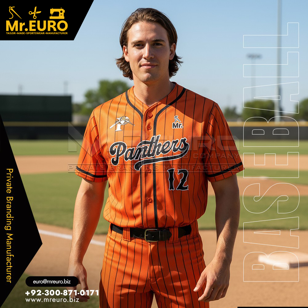Full Button Baseball Jersey