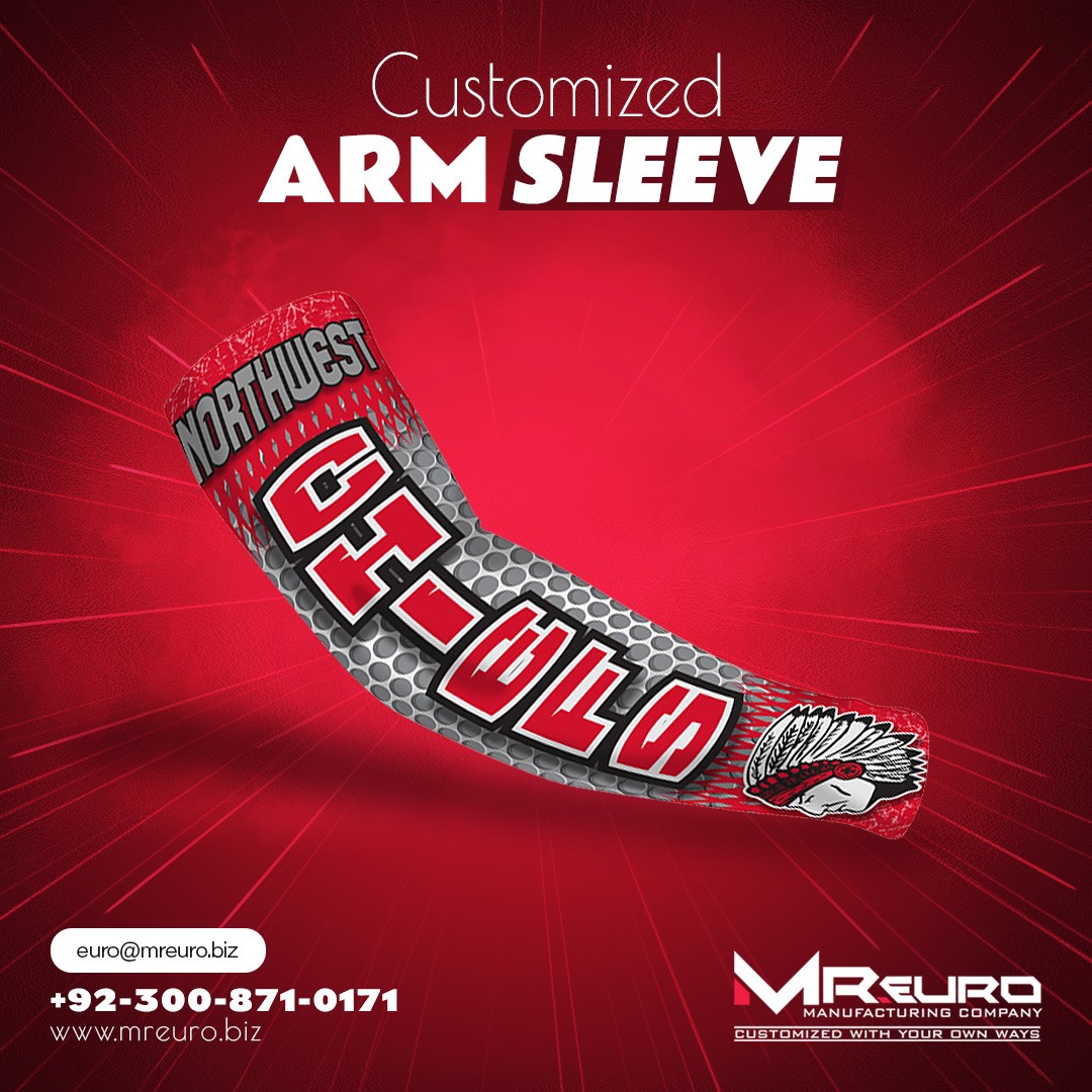 Baseball Sublimation Compression Sports Arm Sleeve