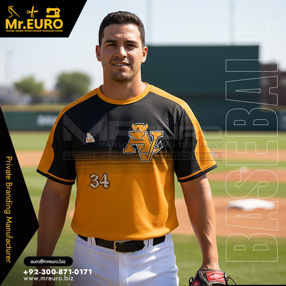 Baseball Crew Neck Jersey